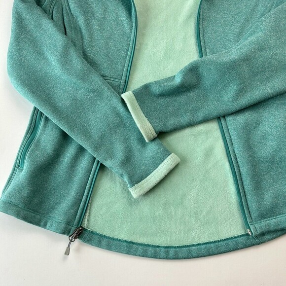 The North Face Jacket Women's Size S/P Agave Soft Shell Full Zip Green C656 - Picture 4 of 11